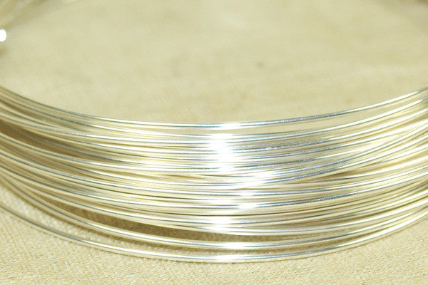 Round Sterling Silver Wire, 20 Gauge soft